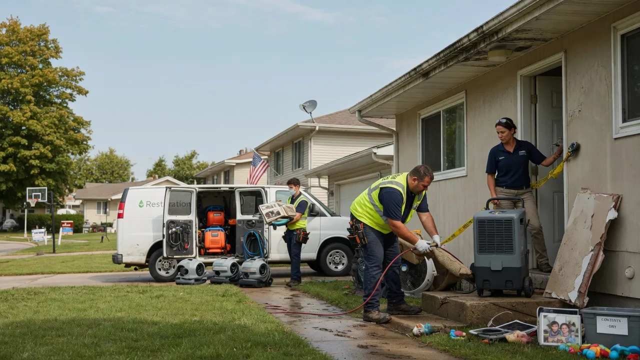 Water Damage Restoration in Maeystown, IL near me